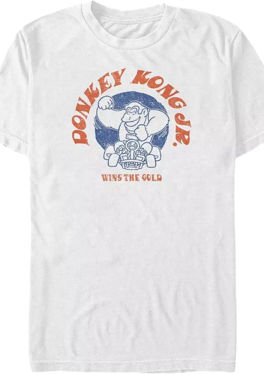 Donkey Kong Jr. Wins The Gold Nintendo T-Shirt - main product image