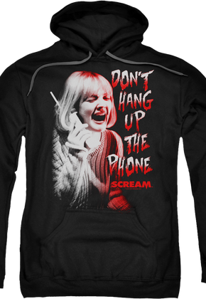 Don't Hang Up The Phone Scream Hoodie