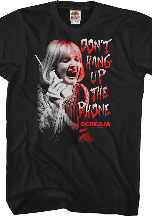 Don't Hang Up The Phone Scream T-Shirt - main product image