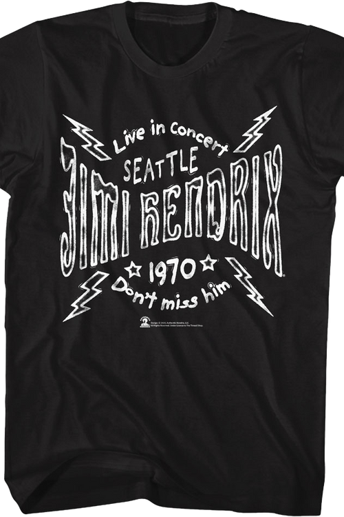 Don't Miss Him Jimi Hendrix T-Shirtmain product image