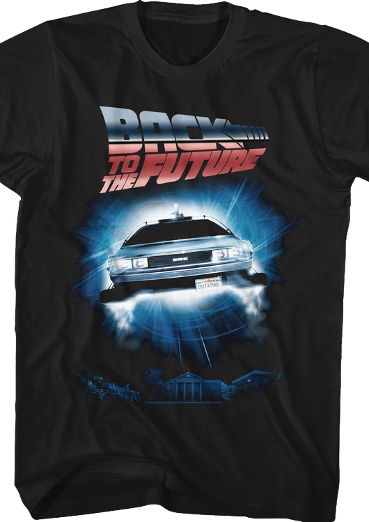 Don't Need Roads Back To The Future T-Shirt - main product image
