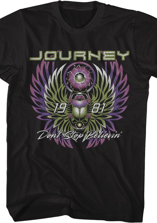 Don't Stop Believin' 1981 Journey T-Shirt - main product image