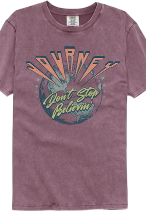 Don't Stop Believin' Journey Comfort Colors Brand T-Shirt