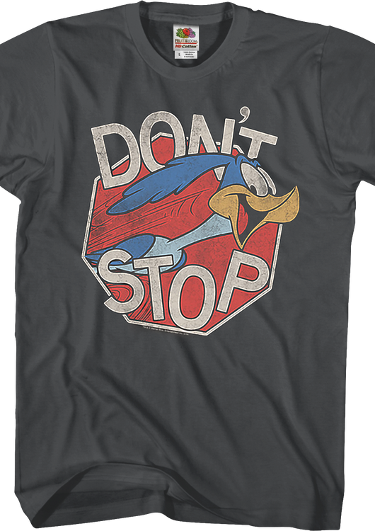 Don't Stop Road Runner Looney Tunes T-Shirt - main product image