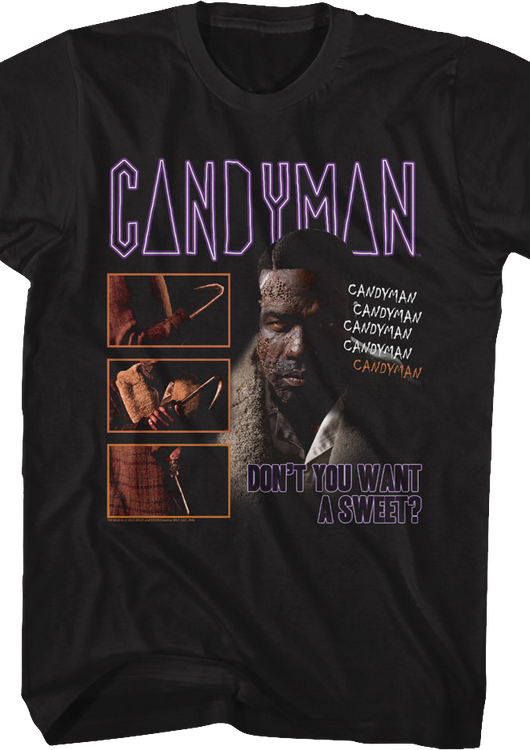 Don't You Want A Sweet? Candyman T-Shirt - main product image