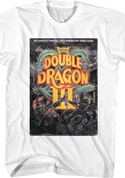 Double Dragon III: The Sacred Stones T-Shirt - main product image