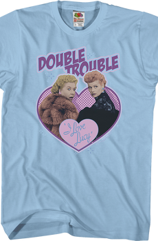 Double Trouble I Love Lucy T-Shirt