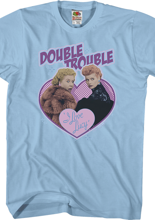 Double Trouble I Love Lucy T-Shirt - main product image