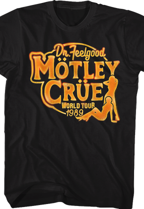 Dr. Feelgood World Tour Motley Crue T-Shirt