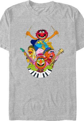 Dr. Teeth And The Electric Mayhem Group Photo Muppets T-Shirt