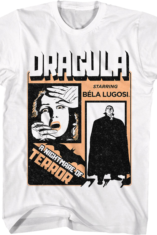 Dracula A Nightmare Of Terror Bela Lugosi T-Shirtmain product image