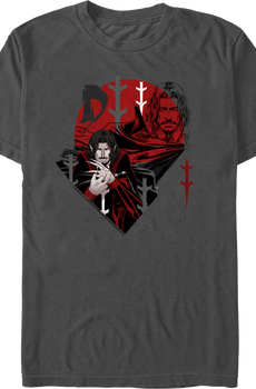 Dracula Collage Castlevania T-Shirt