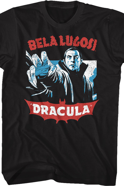 Dracula Illustration Bela Lugosi T-Shirtmain product image