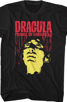 Dracula Prince Of Darkness Bloody Logo Hammer Films T-Shirt