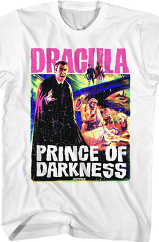 Dracula Prince Of Darkness Hammer Films T-Shirt
