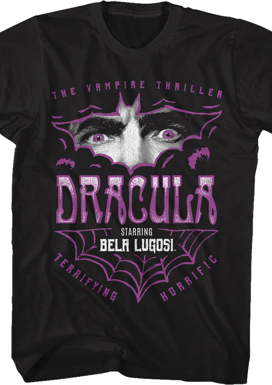 Dracula Vampire Thriller Bela Lugosi T-Shirt - main product image