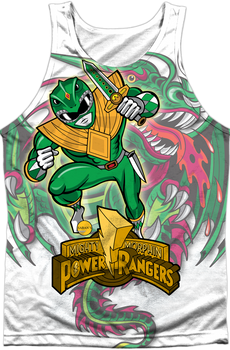 Dragonzord Mighty Morphin Power Rangers Tank Top