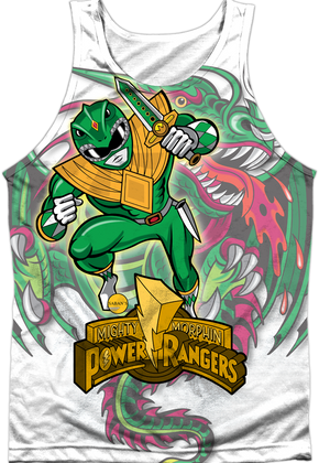 Dragonzord Mighty Morphin Power Rangers Tank Top