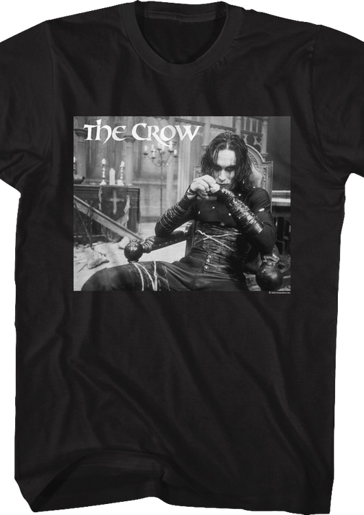 Draven In Chair Photo The Crow T-Shirt - main product image