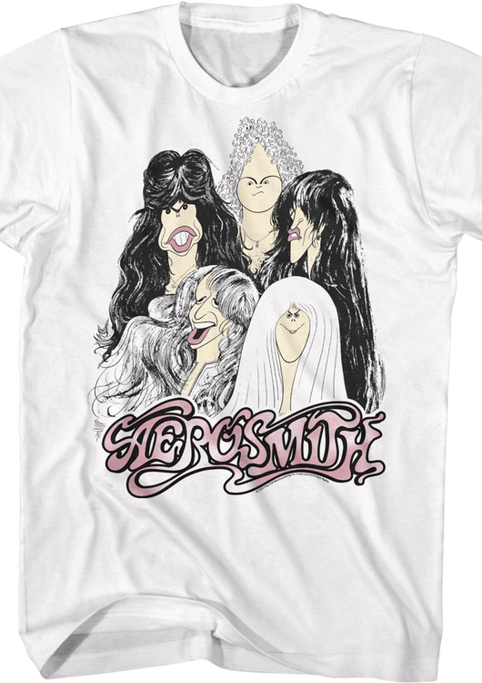 Draw The Line Aerosmith T-Shirt - main product image
