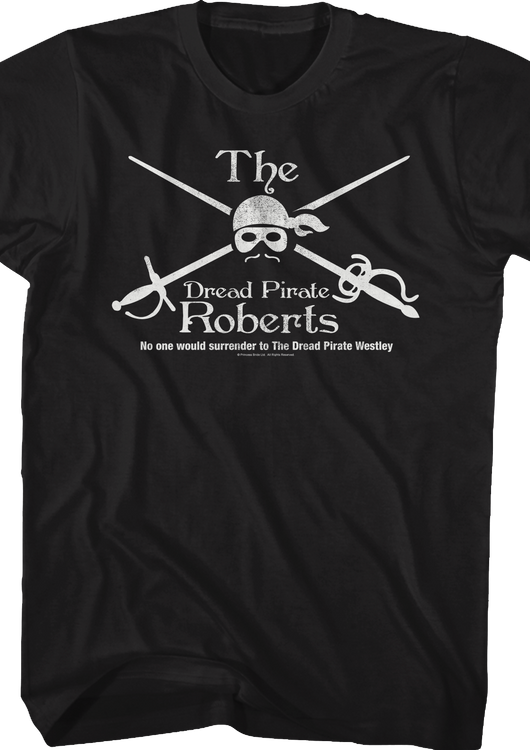 Dread Pirate Westley Princess Bride T-Shirt - main product image