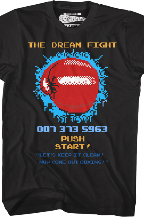 Dream Fight Punch-Out T-Shirtmain product image