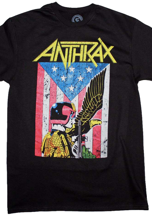 Dredd Eagle Anthrax T-Shirt - main product image