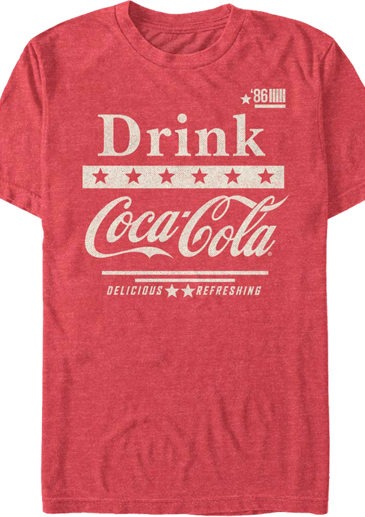 Red Drink Coca-Cola T-Shirt - main product image