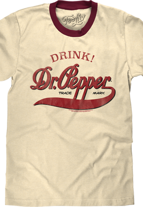 Drink Dr. Pepper Ringer Shirt