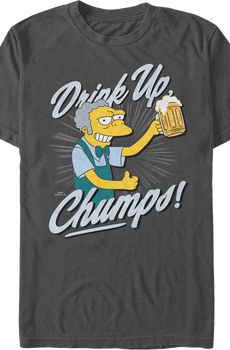 Drink Up Chumps Simpsons T-Shirt