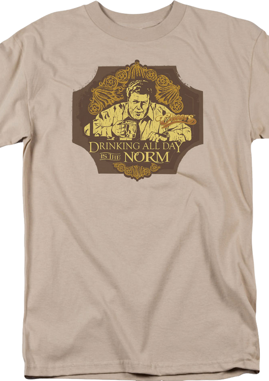 Drinking All Day Is The Norm Cheers T-Shirt - main product image