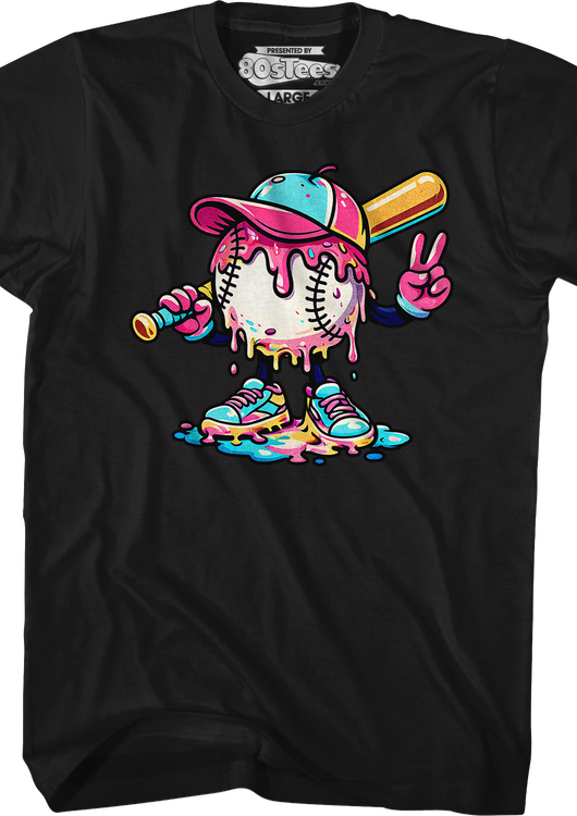 Dripping Baseball T-Shirt - main product image