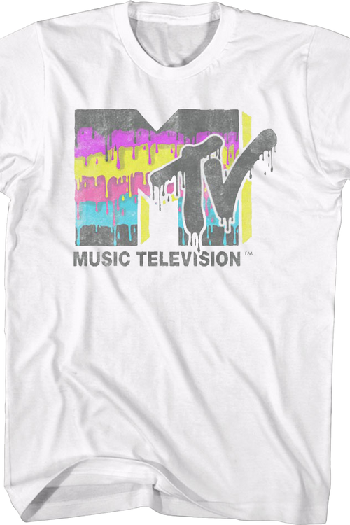 Dripping Paint Logo MTV Shirt - main product image