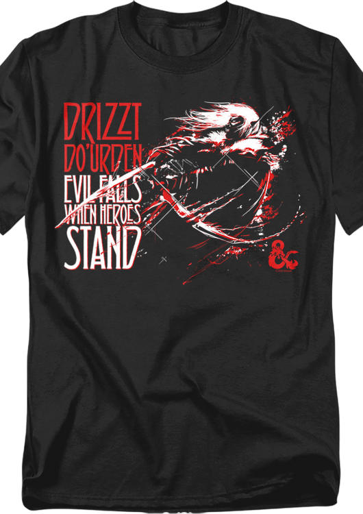 Drizzt Do'Urden Dungeons & Dragons T-Shirt - main product image