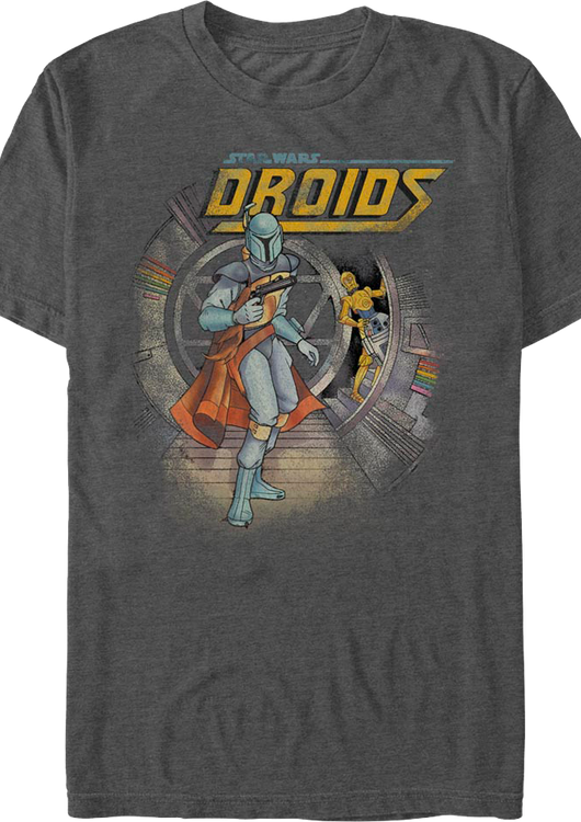 Droids Comic Book Cover Star Wars T-Shirt - main product image