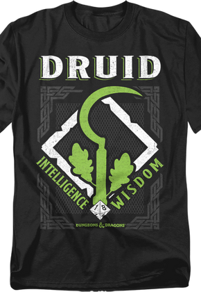 Druid Logo Dungeons & Dragons T-Shirt