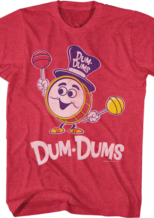 Drum Man Dum-Dums T-Shirt - main product image