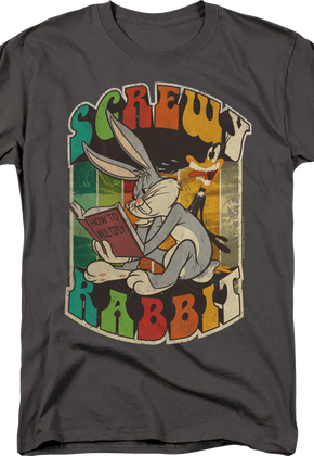 Duffy Duck Bugs Bunny Screwy Rabbit Looney Tunes T-Shirt