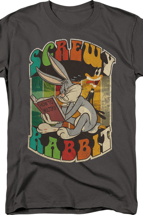Duffy Duck Bugs Bunny Screwy Rabbit Looney Tunes T-Shirtmain product image