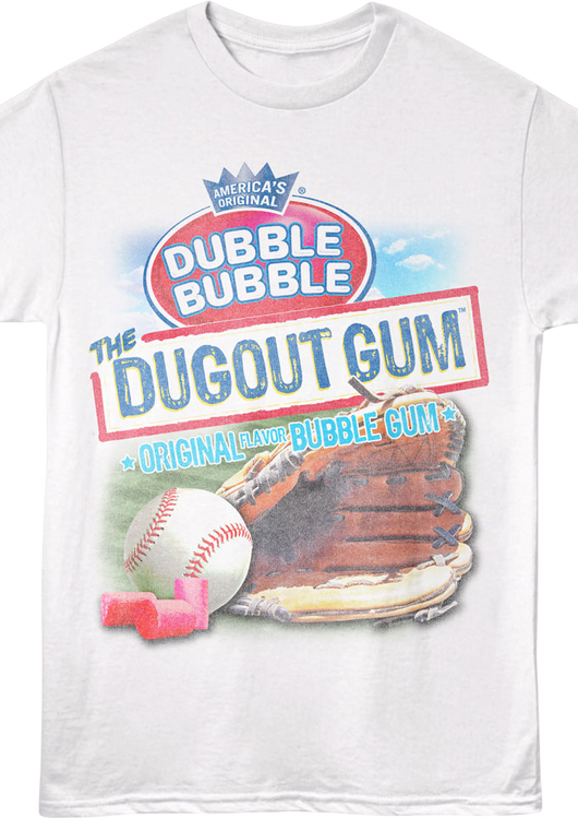Dugout Gum Dubble Bubble T-Shirt - main product image