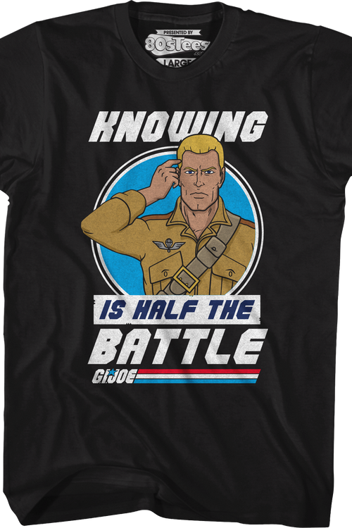 Duke Knowing Is Half The Battle GI Joe T-Shirtmain product image