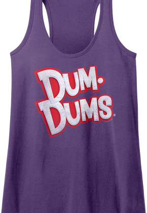 Ladies Dum-Dums Logo Racerback Tank Top