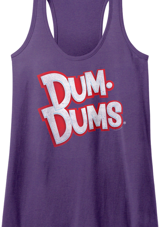 Ladies Dum-Dums Logo Racerback Tank Top - main product image