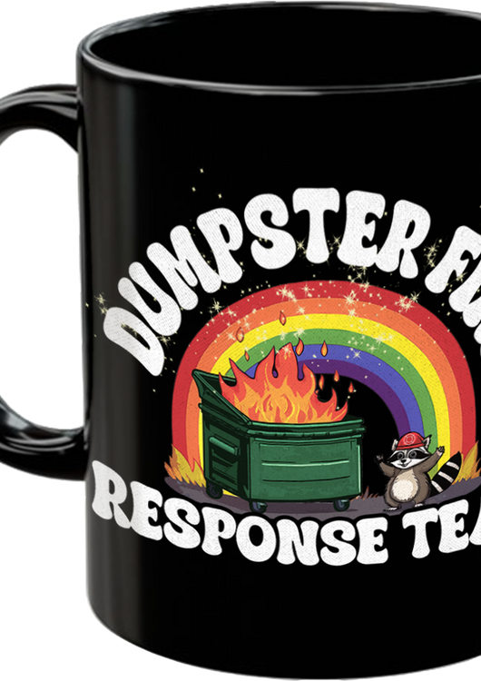 Dumpster Fire Response Team Coffee Mug - main product image
