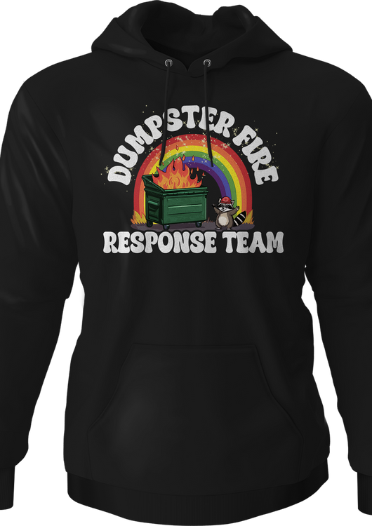 Dumpster Fire Response Team Hoodie - main product image