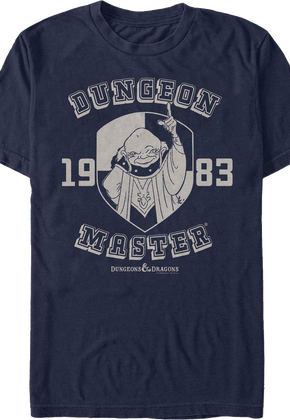 Dungeon Master Collegiate Logo Dungeons & Dragons T-Shirt