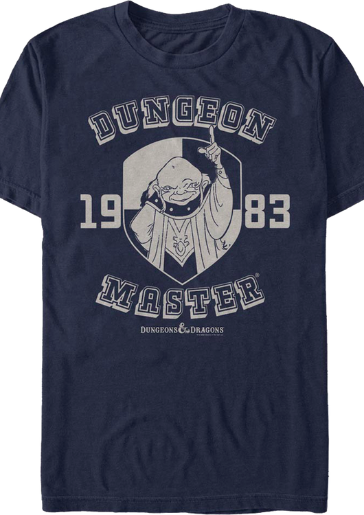 Dungeon Master Collegiate Logo Dungeons & Dragons T-Shirt - main product image