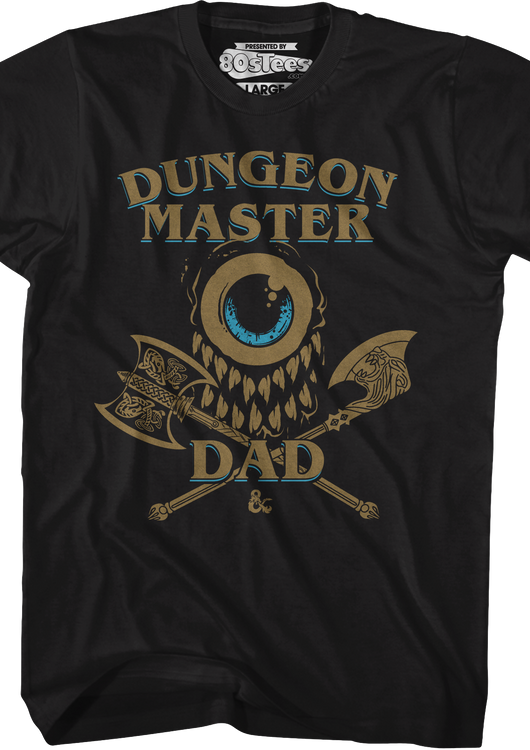 Dungeon Master Dad Dungeons & Dragons T-Shirt - main product image