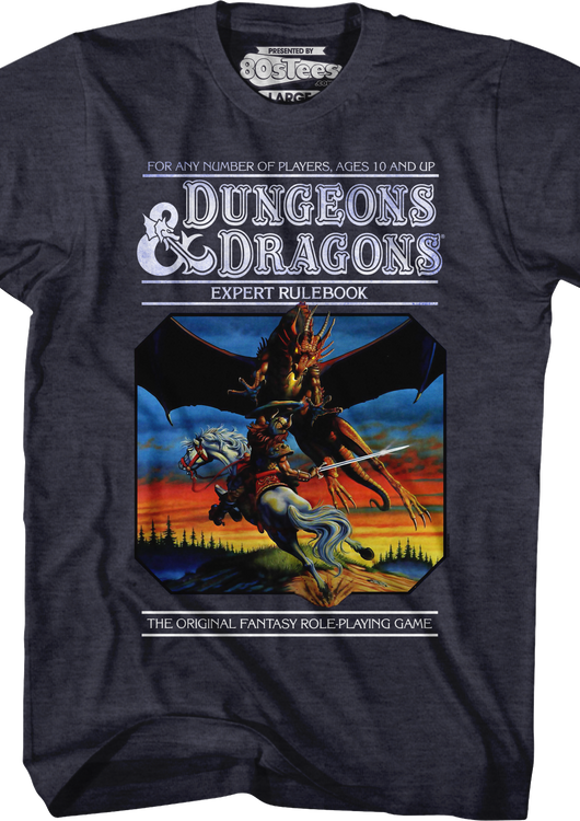 Dungeons & Dragons Expert Rulebook T-Shirt - main product image