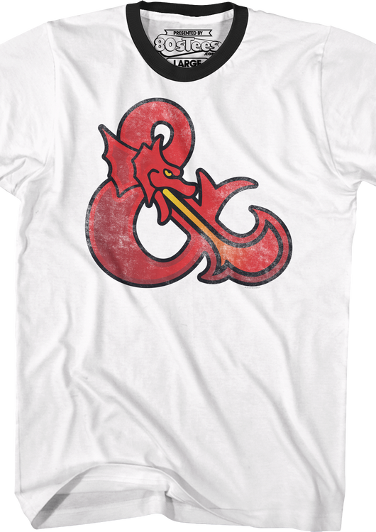 Dungeons & Dragons Logo Ringer Shirt - main product image